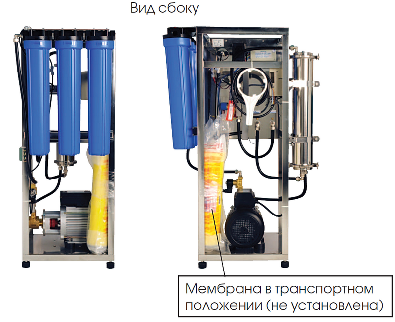 Установка обратного осмоса AQUAPRO ARO-800G