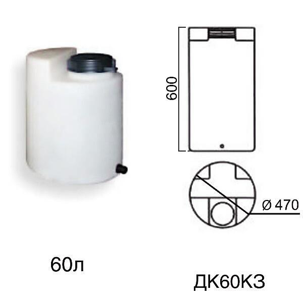 Дозировочный контейнер для воды Анион ДК60